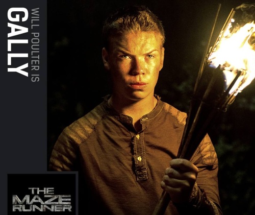 Gally, played by Will Poulter, who you know as Eustace Scrubb from The Chronicles of Narnia. (And he was hilarious in We're the Millers.)
